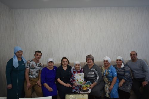 Кече Кайбычның ак әбисе 90 яшьлек юбилеен каршы алды
