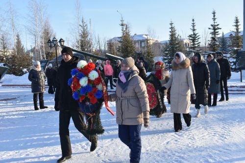 В День героев Отечества в Кайбицах состоялся митинг