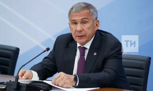 Минниханов: Стоящие перед Россией вызовы мы можем преодолеть лишь с сильным руководителем