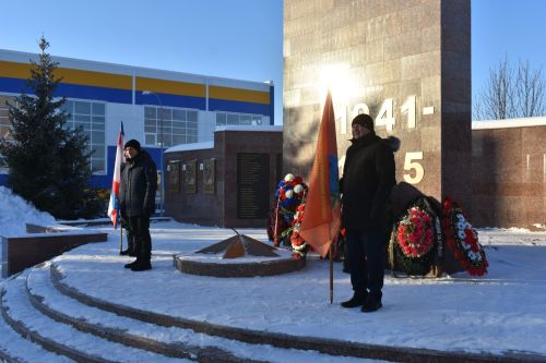 В День героев Отечества в Кайбицах состоялся митинг