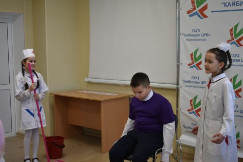 Для школьников в Кайбицкой ЦРБ провели День открытых дверей