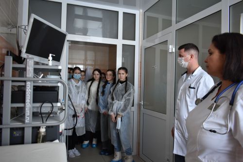 Для школьников в Кайбицкой ЦРБ провели День открытых дверей