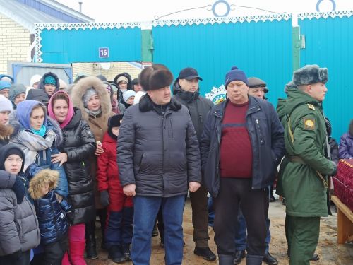 В Кайбицком районе с почестями простились с погибшим участником спецоперации