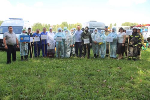В Кайбицком районе прошли командно-штабные учения по ликвидации очага африканской чумы свиней и гриппа птиц
