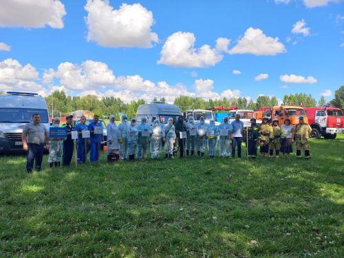 В Кайбицком районе прошли командно-штабные учения по ликвидации очага африканской чумы свиней и гриппа птиц