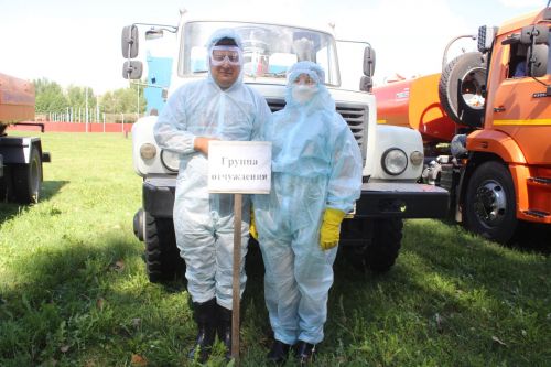 В Кайбицком районе прошли командно-штабные учения по ликвидации очага африканской чумы свиней и гриппа птиц