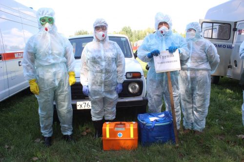 В Кайбицком районе прошли командно-штабные учения по ликвидации очага африканской чумы свиней и гриппа птиц