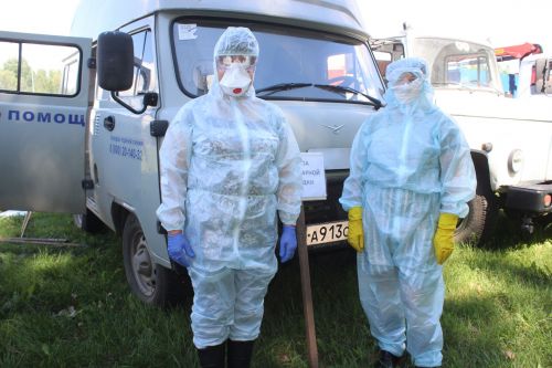 В Кайбицком районе прошли командно-штабные учения по ликвидации очага африканской чумы свиней и гриппа птиц