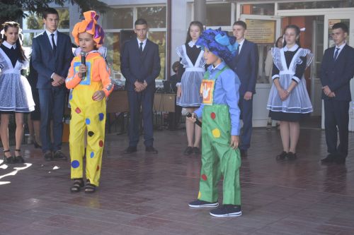 В Большекайбицкой школе прозвенел звонок на первый урок