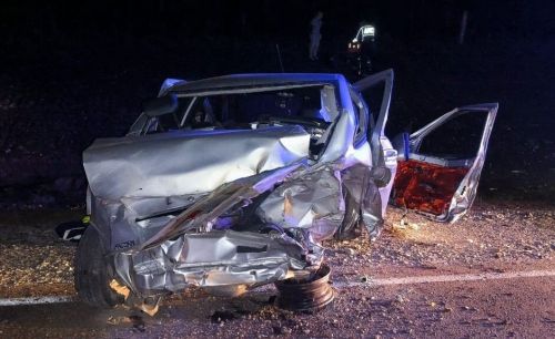 В Татарстане легковушка опрокинулась на большой скорости, водитель погиб