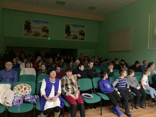 Кошман авылы мәдәният йортында узган Яңа ел тамашасы мизгелләре