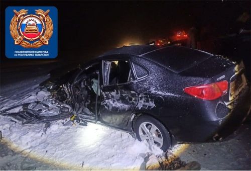 Девушка-пассажирка погибла в массовой аварии в Алексеевском районе РТ