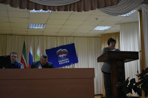 В Малых Мемях прошел сход граждан