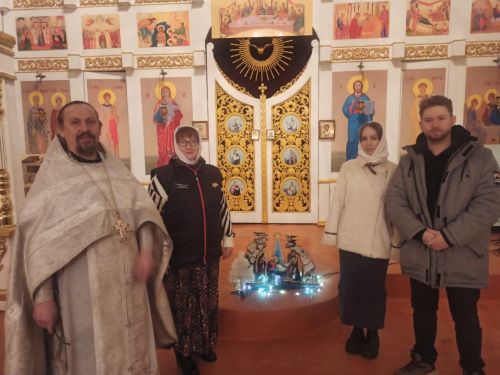 В селах Турминское и Большое Подберезье состоялись праздничные Рождественские богослужения