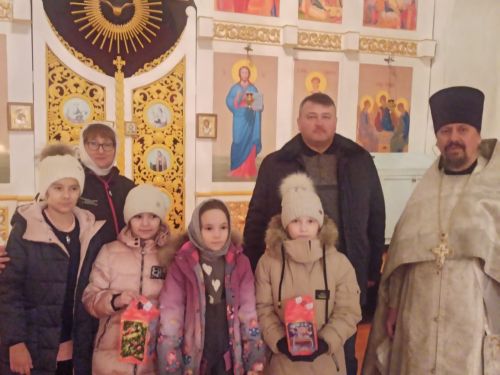 В селах Турминское и Большое Подберезье состоялись праздничные Рождественские богослужения