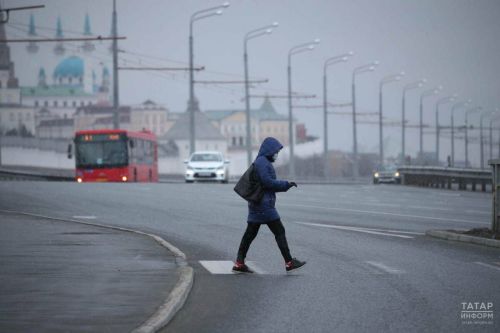 В пятницу в Татарстане ожидается до −5 градусов и сильный ветер