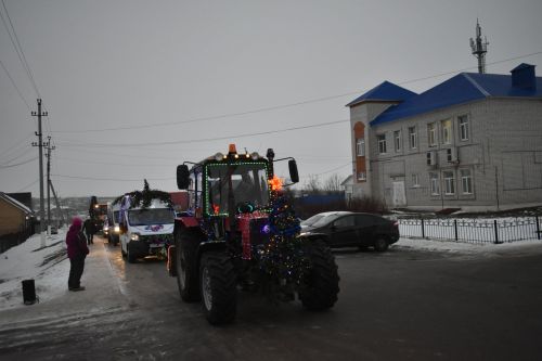 В Кайбицах состоялось открытие главной елки района