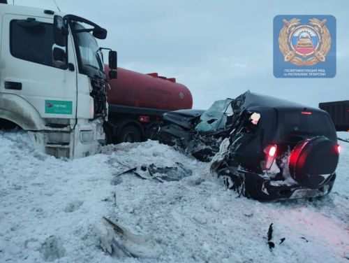 В результате ДТП на трассе Татарстана погиб водитель