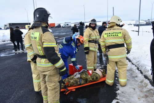 Учения МЧС в Кайбицком районе прошли успешно