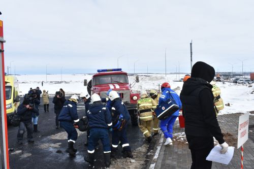 Учения МЧС в Кайбицком районе прошли успешно