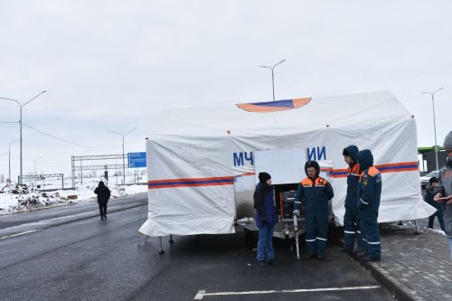 Учения МЧС в Кайбицком районе прошли успешно