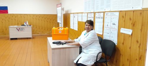 В дни голосования с 15 по 17 марта на всех избирательных участках Кайбицкого района организовано дежурство медработников