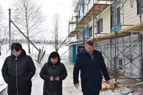 В доме-интернате для престарелых и инвалидов проводится ремонт