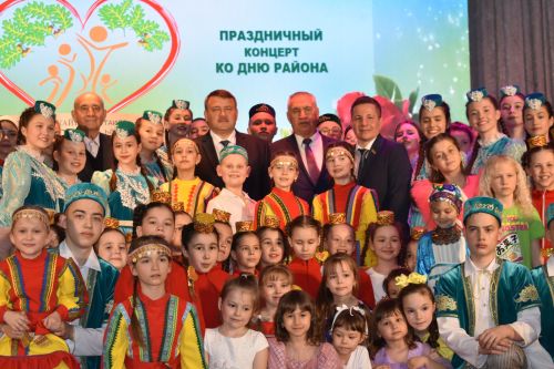 Кайбычлылар район туган көнен бәйрәм итте