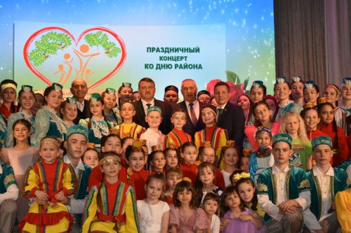 Кайбычлылар район туган көнен бәйрәм итте