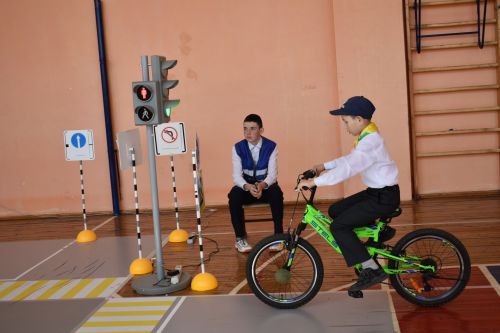 Кайбычта «Куркынычсыз тәгәрмәч» бәйгесе узды
