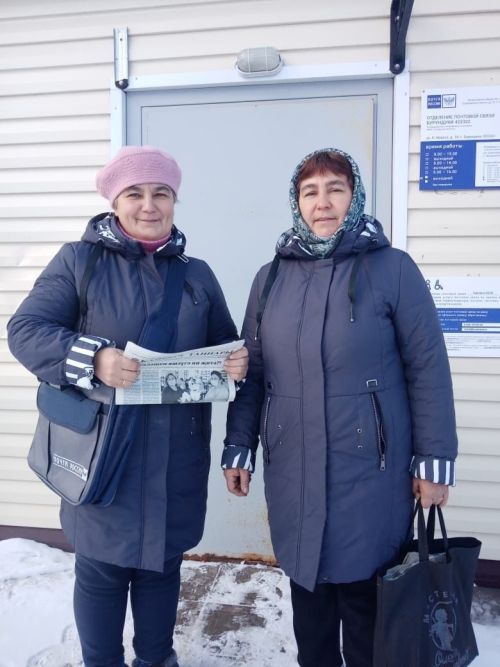 В Кайбицком районе сестры почтальоны радуют односельчан, принося газеты и журналы