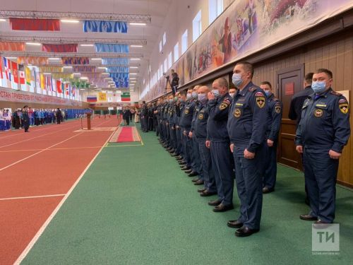 Пожарную безопасность вовремя KazanForum обеспечивали полтысячи сотрудников МЧС