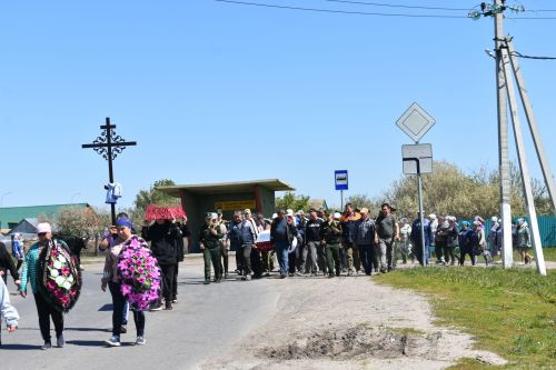 Кайбычта Украинада һәлак булган Федор Молов белән хушлаштылар