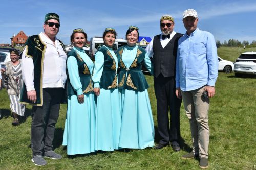 Кайбычлылар Чувашия Республикасы Комсомол районының Урмай авылында Сабантуй бәйрәмен гөрләтеп кайтты