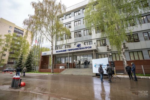 В Авиастроительном районе Казани появился сквер имени Тихомирова