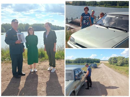 В Кайбицком районе состоялся межведомственный рейд по водным объектам