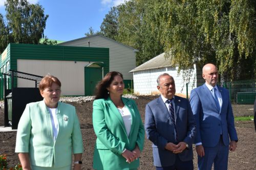 Сегодня состоялось открытие нового модульного фельдшерско — акушерского пункта в селе Ульянково