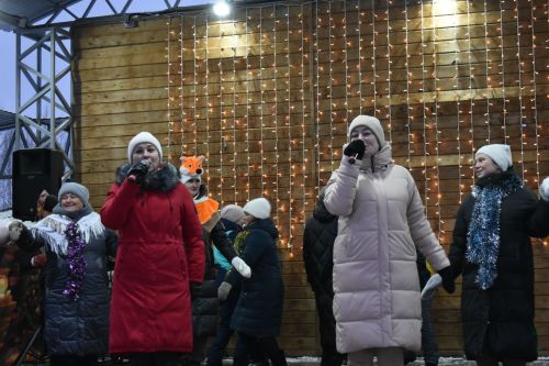 Кайбычта искечә Яңа елны бәйрәм иттеләр