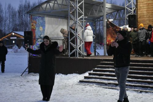 Кайбычта искечә Яңа елны бәйрәм иттеләр