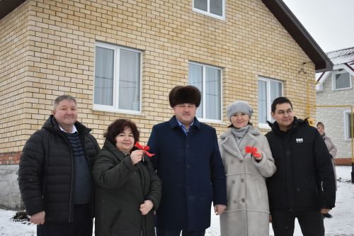 Кайбычта врачлар өчен өч йорт файдалануга тапшырылды