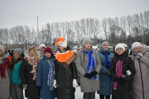 Кайбычта искечә Яңа елны бәйрәм иттеләр