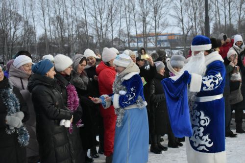 Кайбычта искечә Яңа елны бәйрәм иттеләр