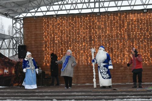 Кайбычта искечә Яңа елны бәйрәм иттеләр