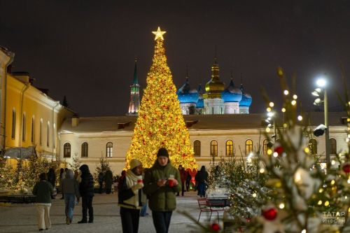 Жителям Татарстана вручат денежные призы за лучшее новогоднее оформление двора
