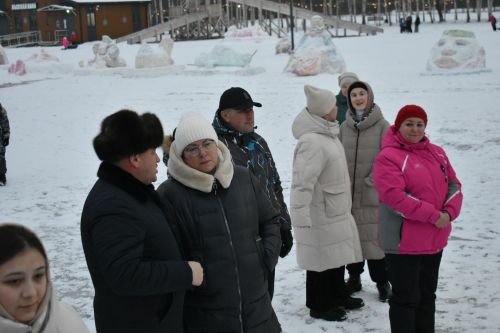 Кайбычта искечә Яңа елны бәйрәм иттеләр