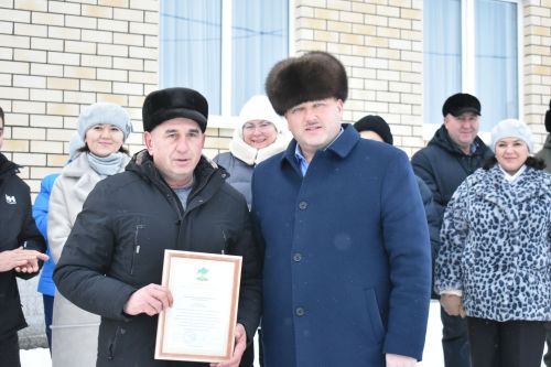 Кайбычта врачлар өчен өч йорт файдалануга тапшырылды