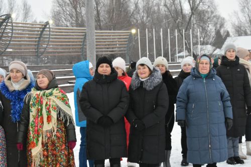 Кайбычта искечә Яңа елны бәйрәм иттеләр
