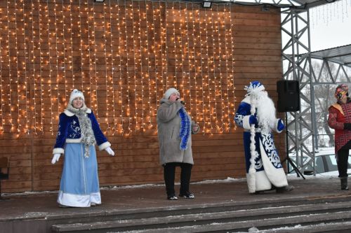 Кайбычта искечә Яңа елны бәйрәм иттеләр