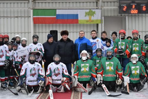 В Кайбицах прошел первый день Всероссийских соревнований юных хоккеистов на приз клуба «Золотая шайба»