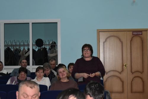 В селе Большое Подберезье сход граждан прошел оживленно
